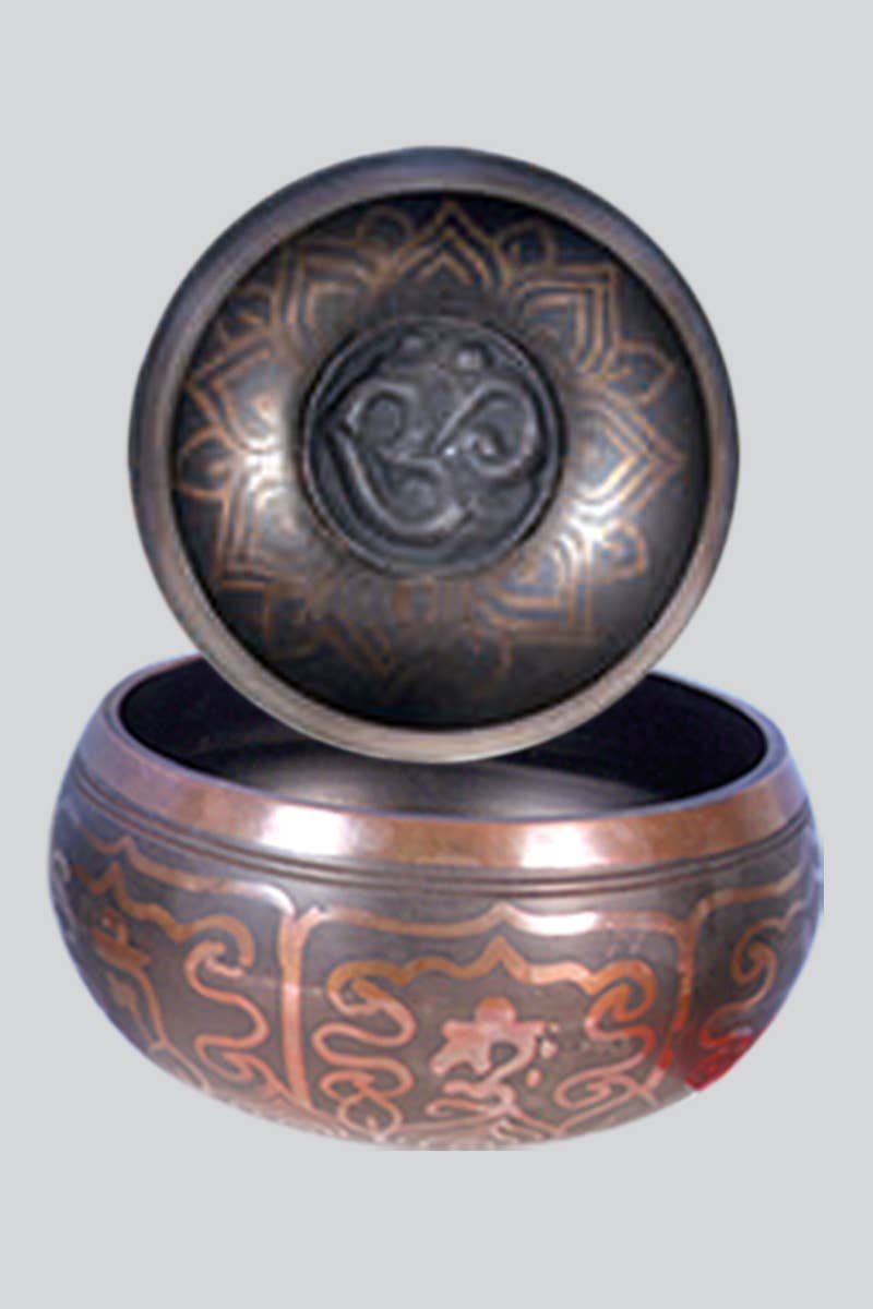 Singing Bowl with Om Symbol (Sb-Oml)