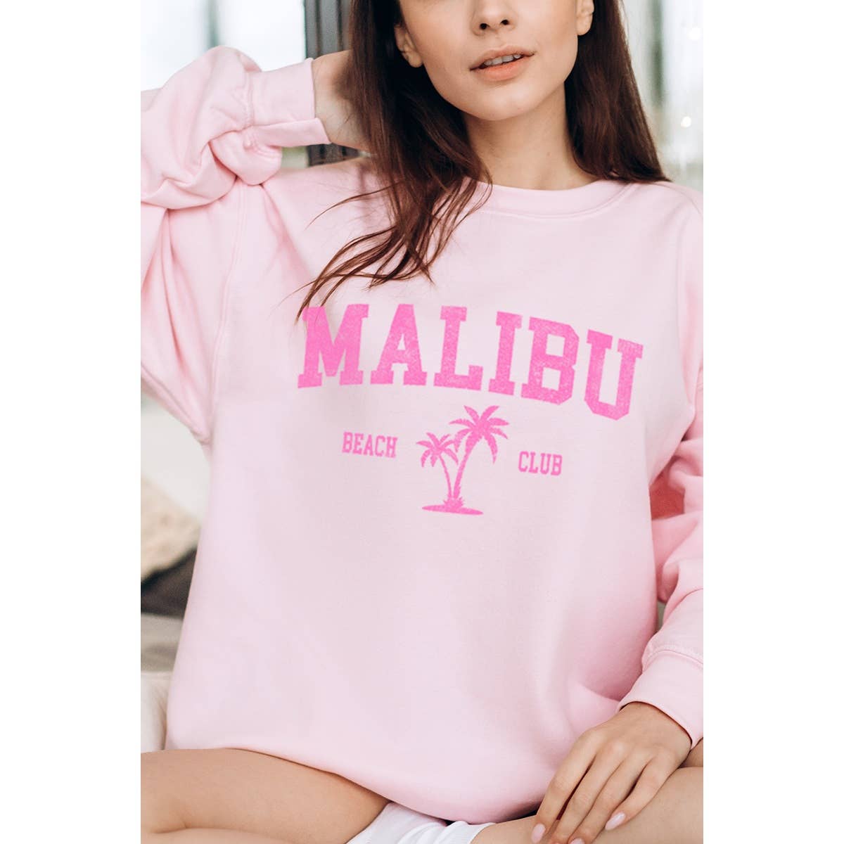 Malibu Beach Club Graphic  Sweatshirts