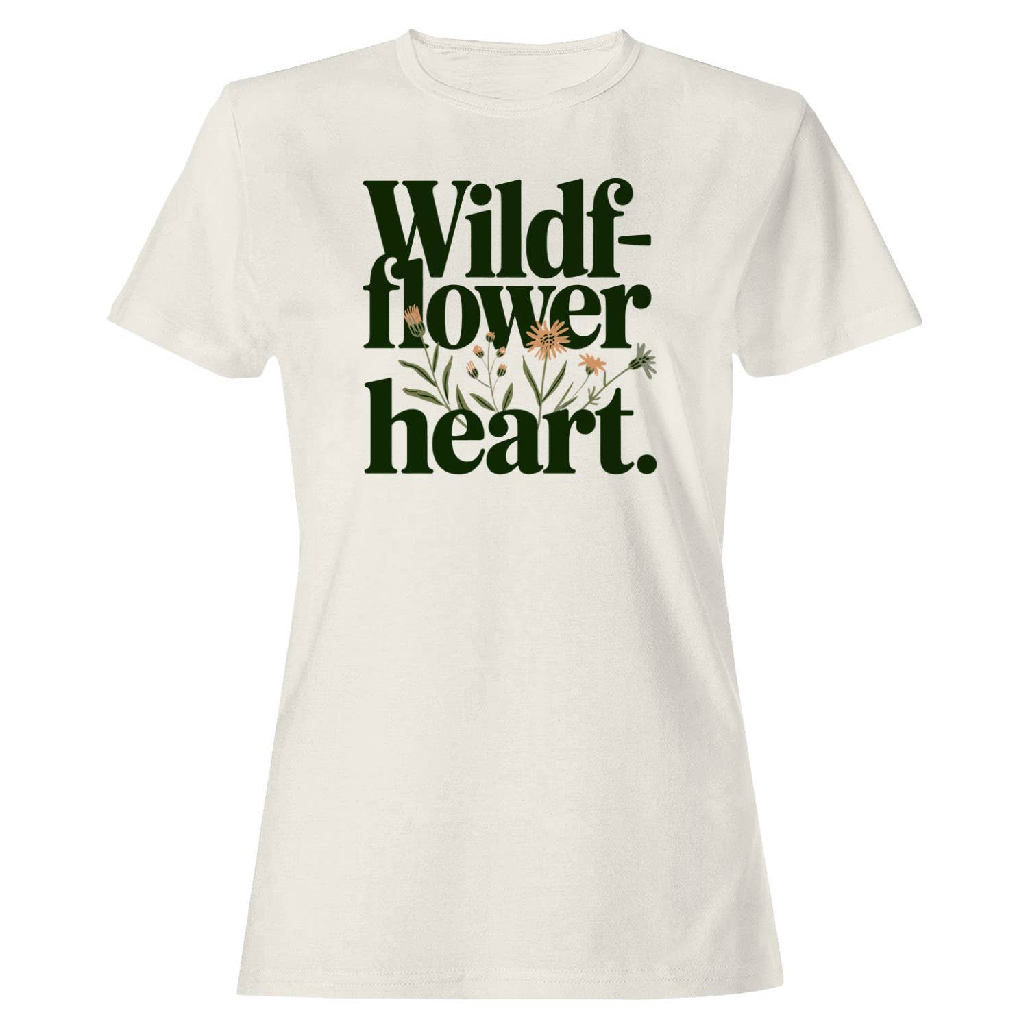 Wildflower Botanical Quote Women's T-Shirt