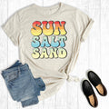 Summer Vacation Sun Salt Sand Graphic Tee