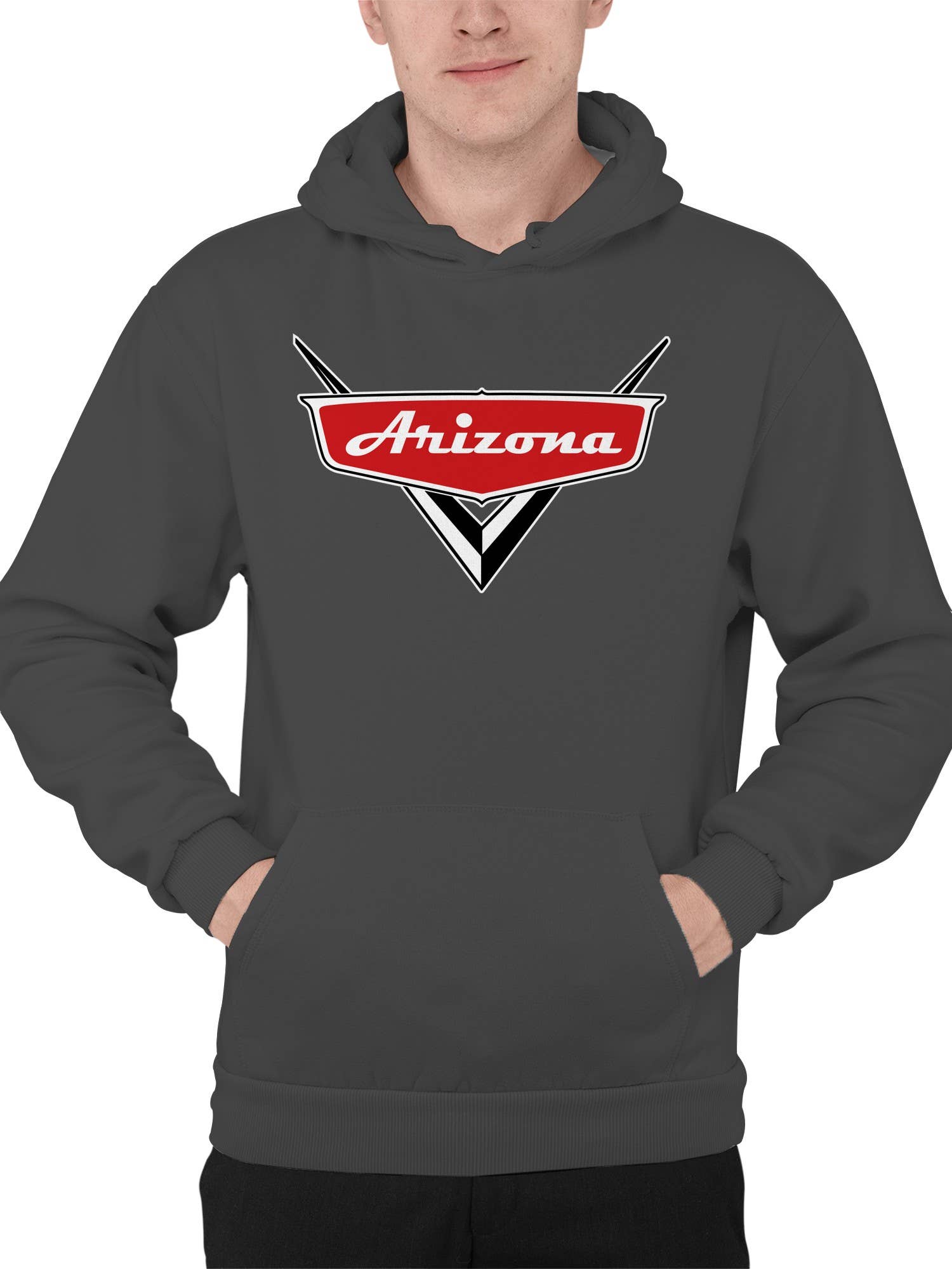 Arizona Vintage Car Emblem Men's Hoodie