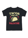 Tacos Are My Valentine Design Youth's T-Shirt