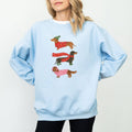 Christmas Sweatshirt, Dachshund Christmas Sweatshirt
