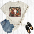 Western Rodeo Cowskull Graphic Tee