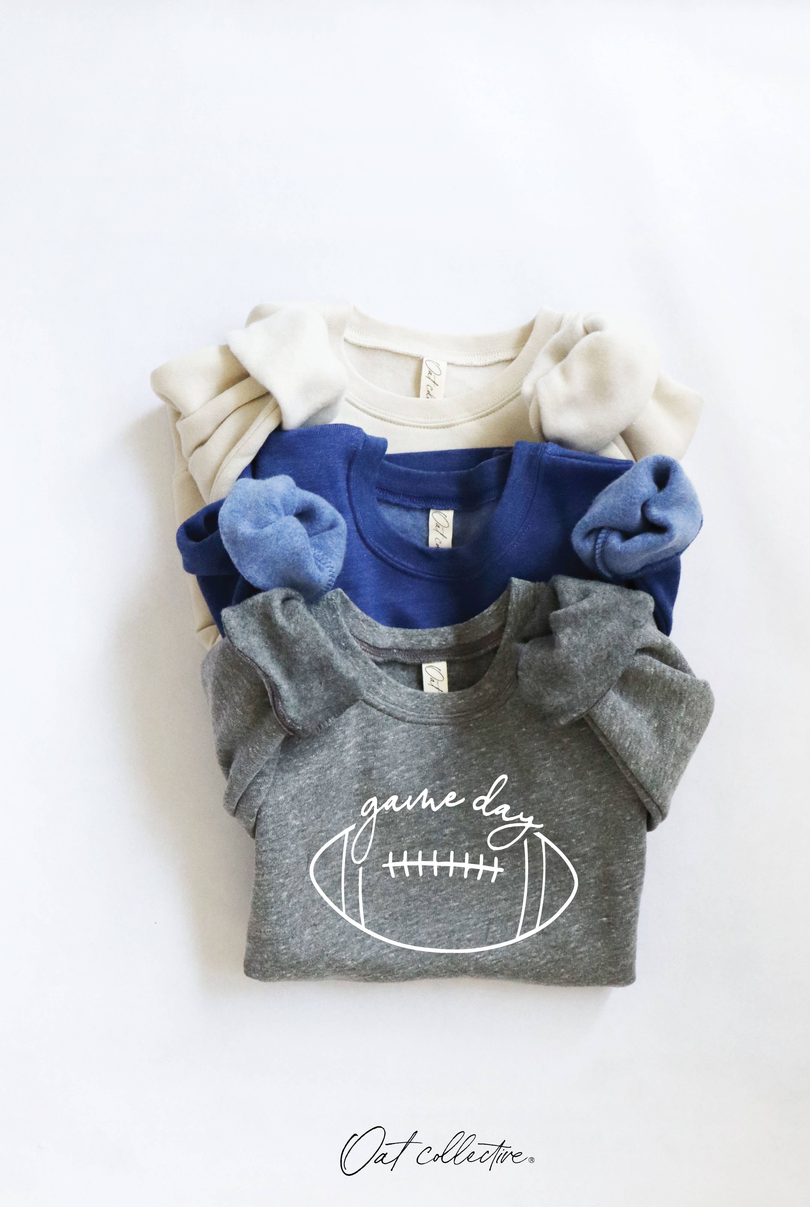 Game Day Football  Toddler Graphic Sweatshirt