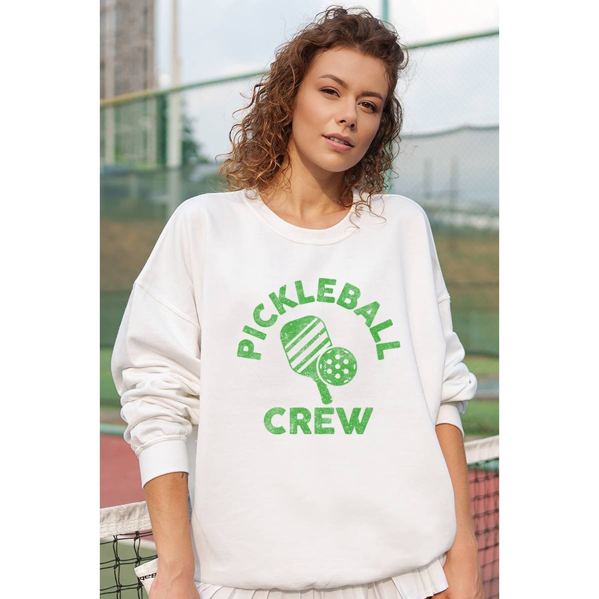 Pickleball Crew Vintage Graphic Sweatshirts