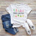 Christmas Watercolor Trees Tee | Christmas | Sizes XS-2XL
