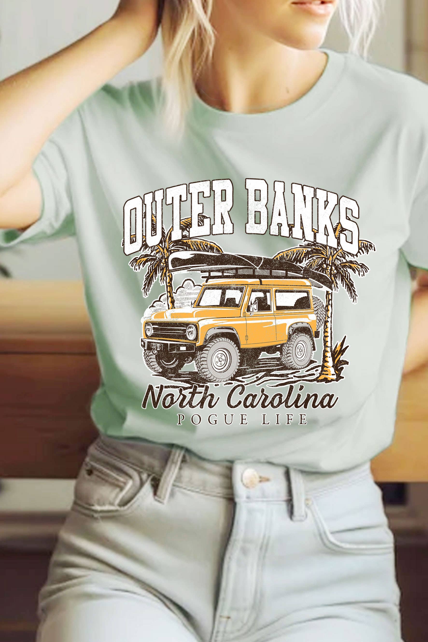 Outer Banks Beach Graphic Tshirts