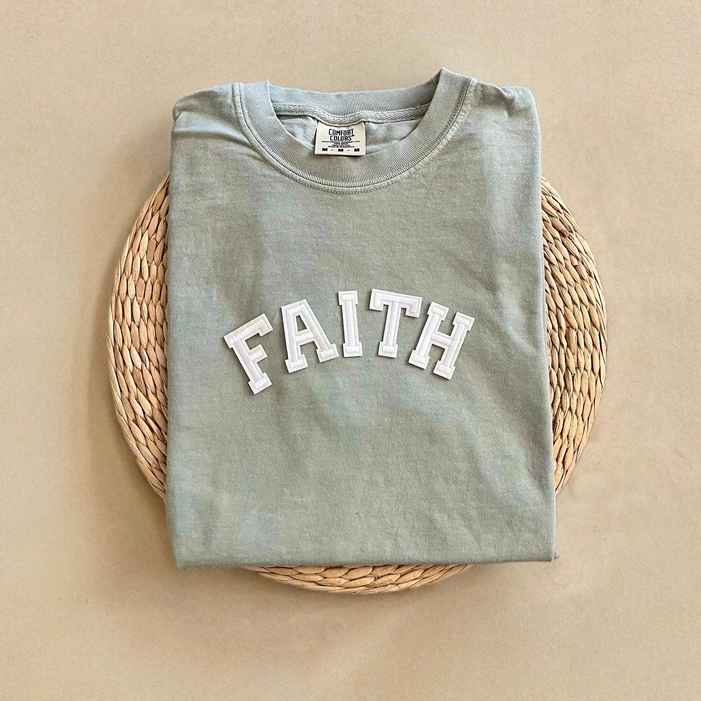 Comfort Colors Faith Shirt, Christian Shirt