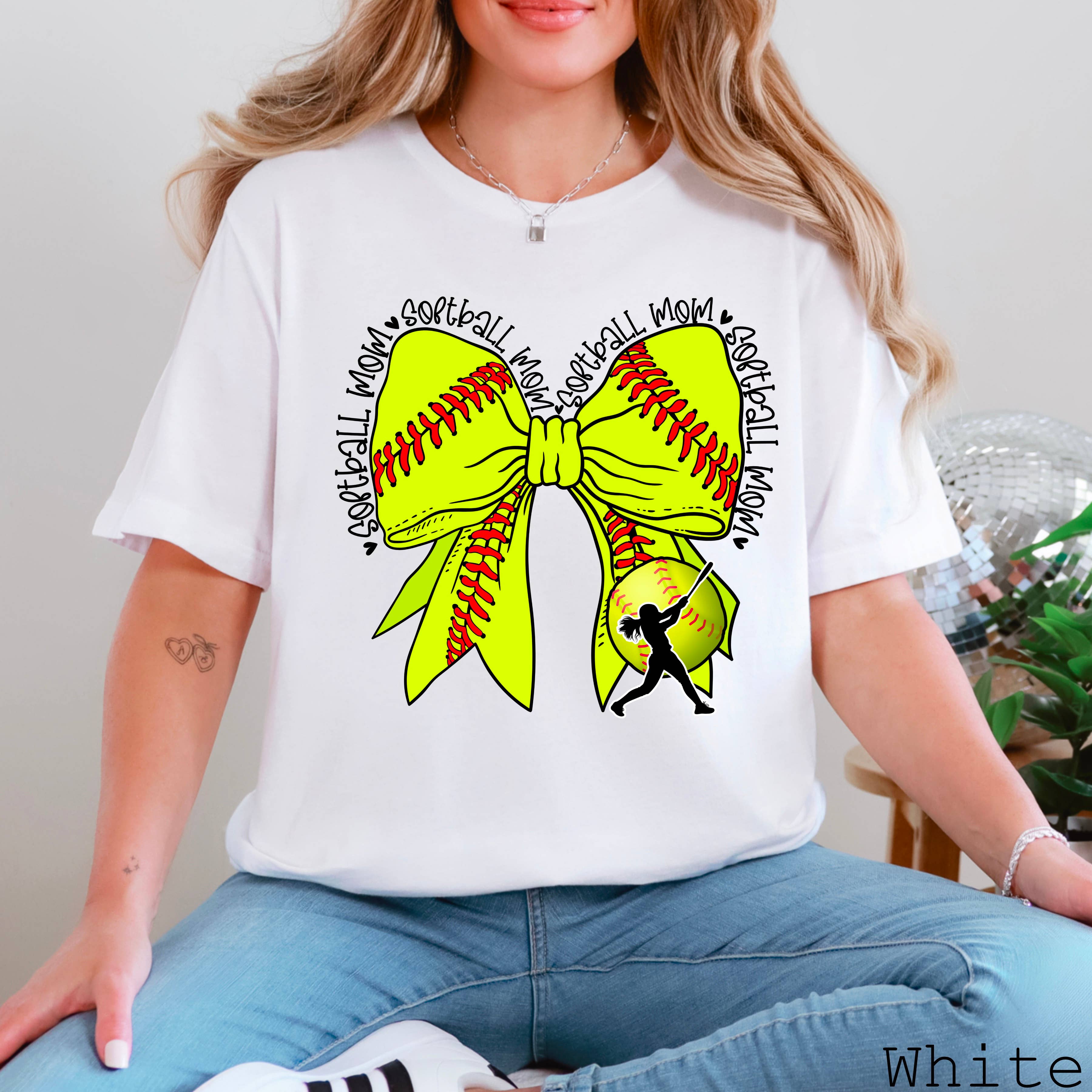 Softball Mom Graphic Tee | Gameday Apparel | Bella Canvas