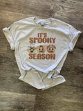 It’S Spooky Season Pumpkins with Hats On Ash Gray Tee