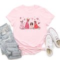 Valentine Ghost Dogs, Super Soft Tshirt, Valentine's Day
