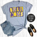 Custom Football Gameday Spiritwear Boxes Graphic Tee