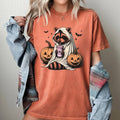 Racoon, Animal, Coffee Farm, Ghost, Western Halloween Tshirt