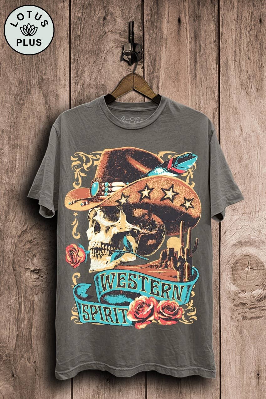 Western Spirit Graphic Top