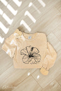 Aloha  Mineral Washed Long Sleeve Graphic