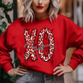 Xo Leopard Crewneck Sweatshirt