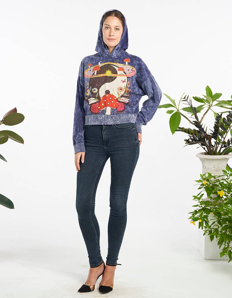 Stone Washed Hoodie (TH-1907PK)