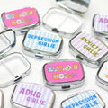 Funny Pill Box Compact Mirror Mental Health Gift Case