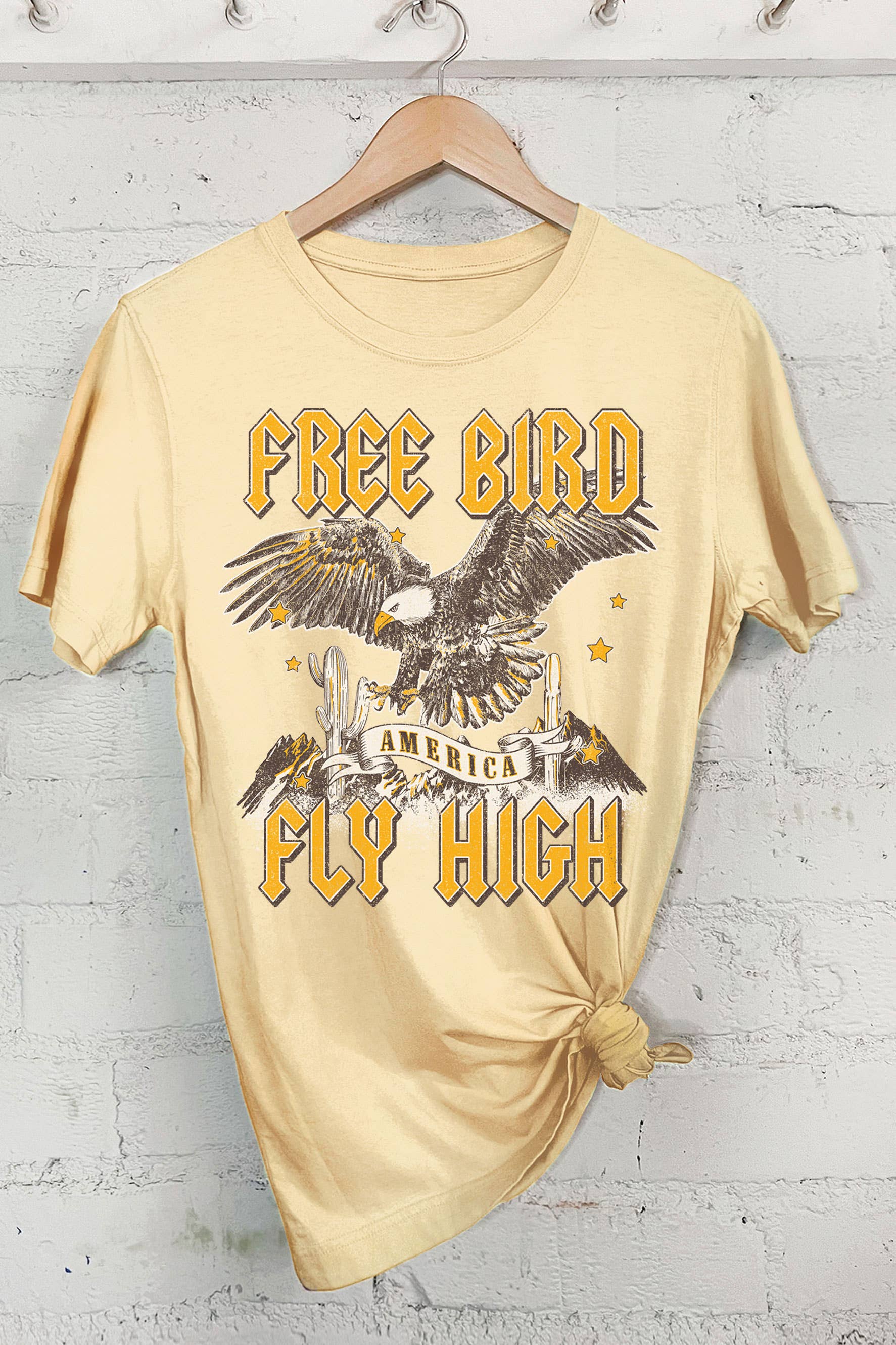 Free Bird Fly High Graphic Tshirts