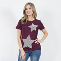 Star Embellished Beads Tee