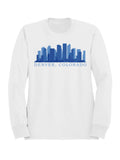 Denver Colorado Skyline Art Women's Sweatshirt