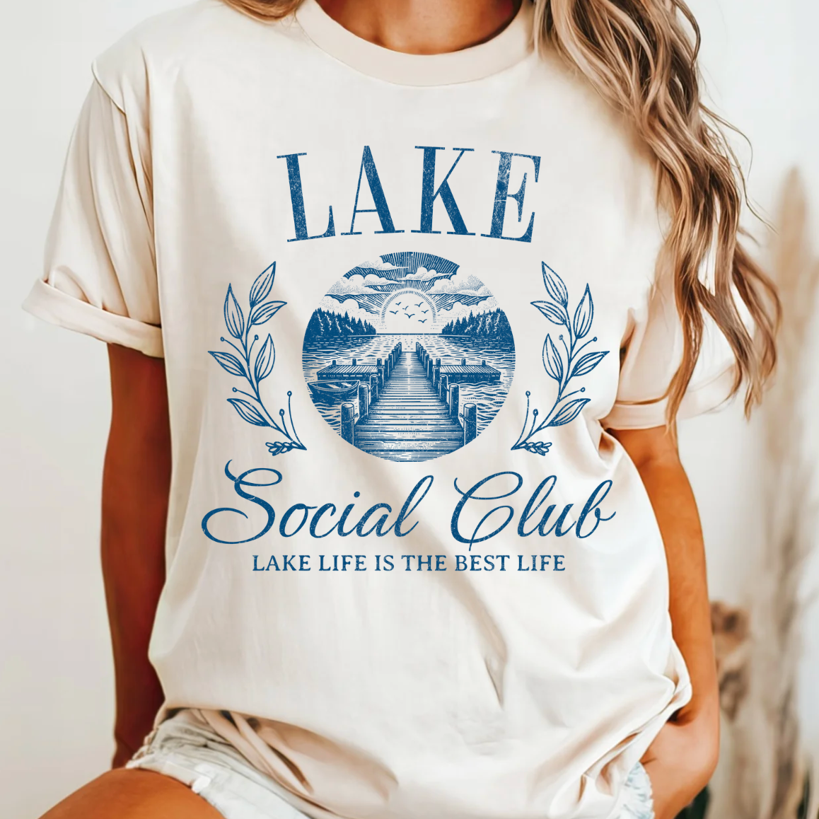 Lake Social Club Comfort Color Tee