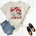 Western Rodeo Cowboy Graphic Tee