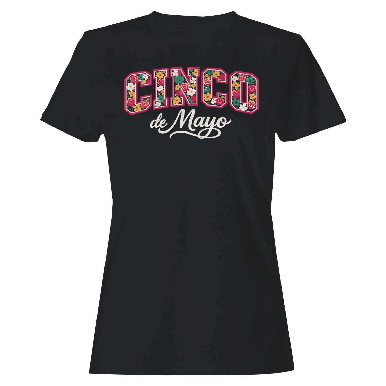 Cinco De Mayo Floral Fiesta Women's T-Shirt