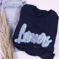 Game Day Custom School Spirit Wear Real Sequins Sweatshirt