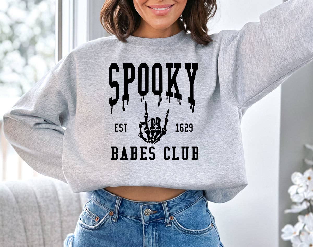 Spooky Babes Club - Halloween Sweatshirt