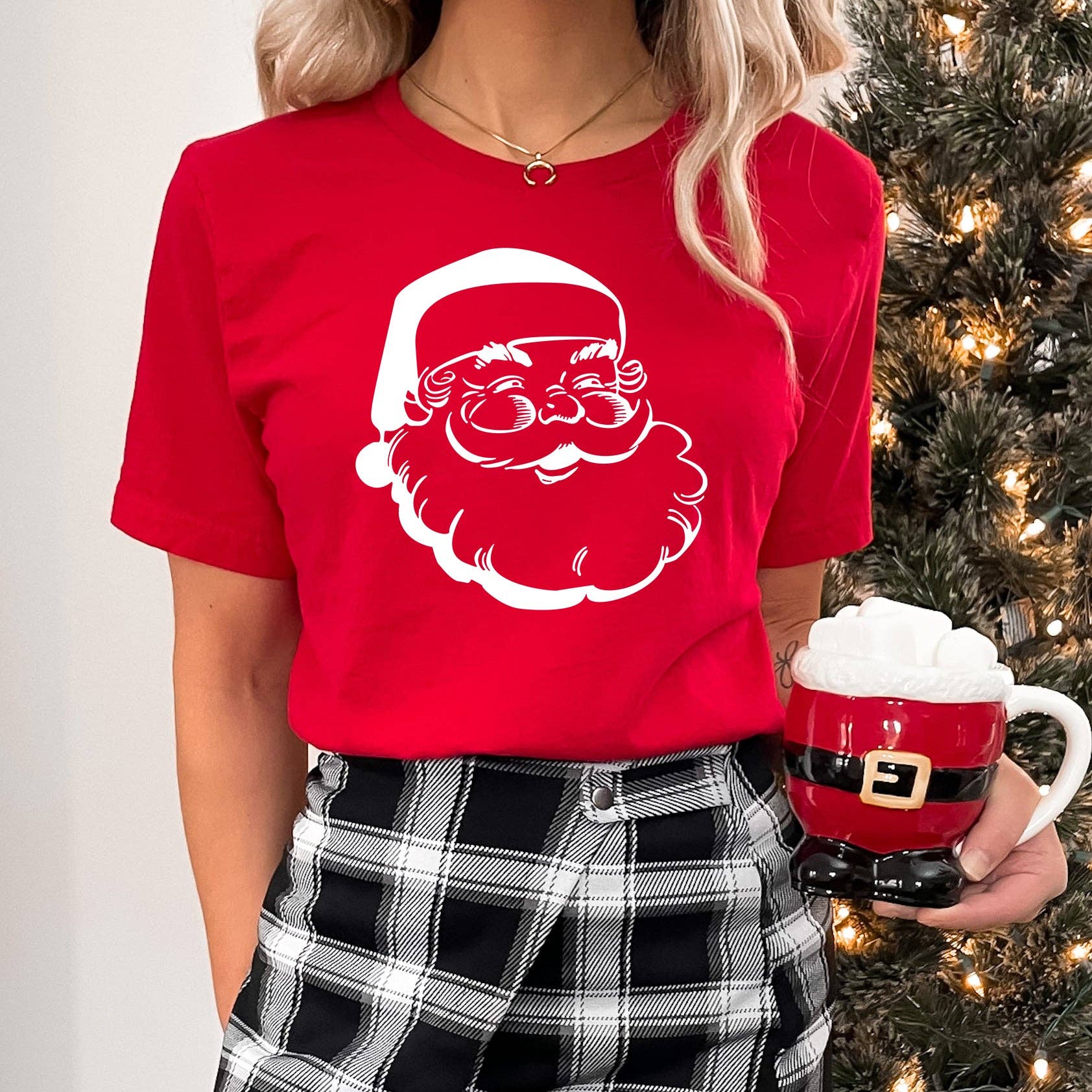 Retro Santa | Christmas | Sizes XS-2XL
