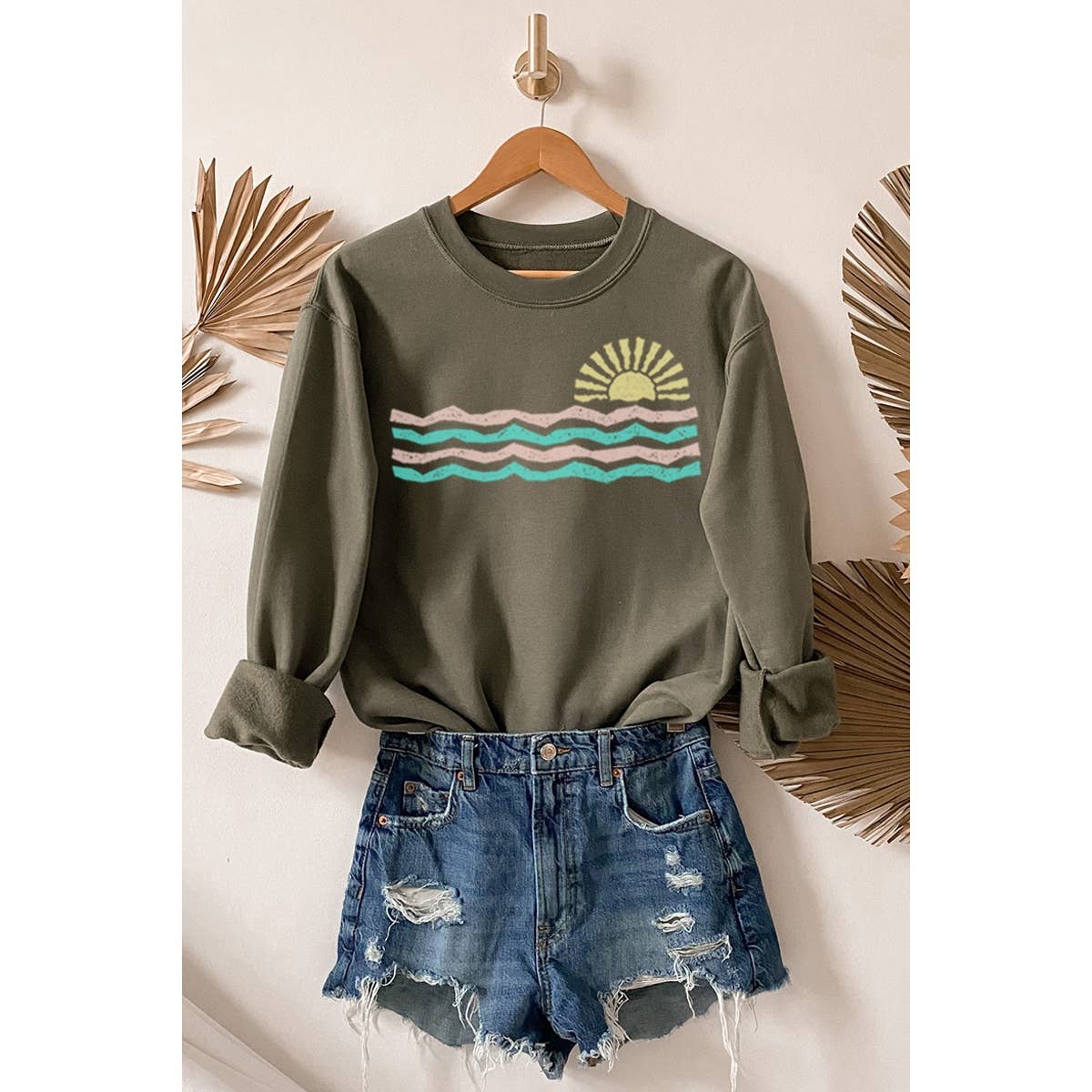 Lake Daze On My Mind Vintage Graphic Sweatshirts