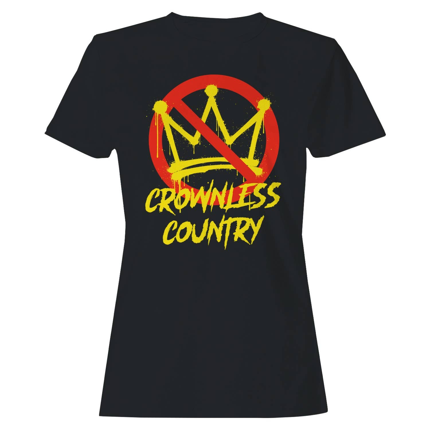 Crownless Country Graffiti Women's T-Shirt