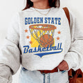 Vintage Golden State Warrior Basketball Fan Sweatshirt