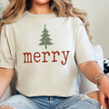 Merry Christmas 2025 Graphic Tee | Gildan