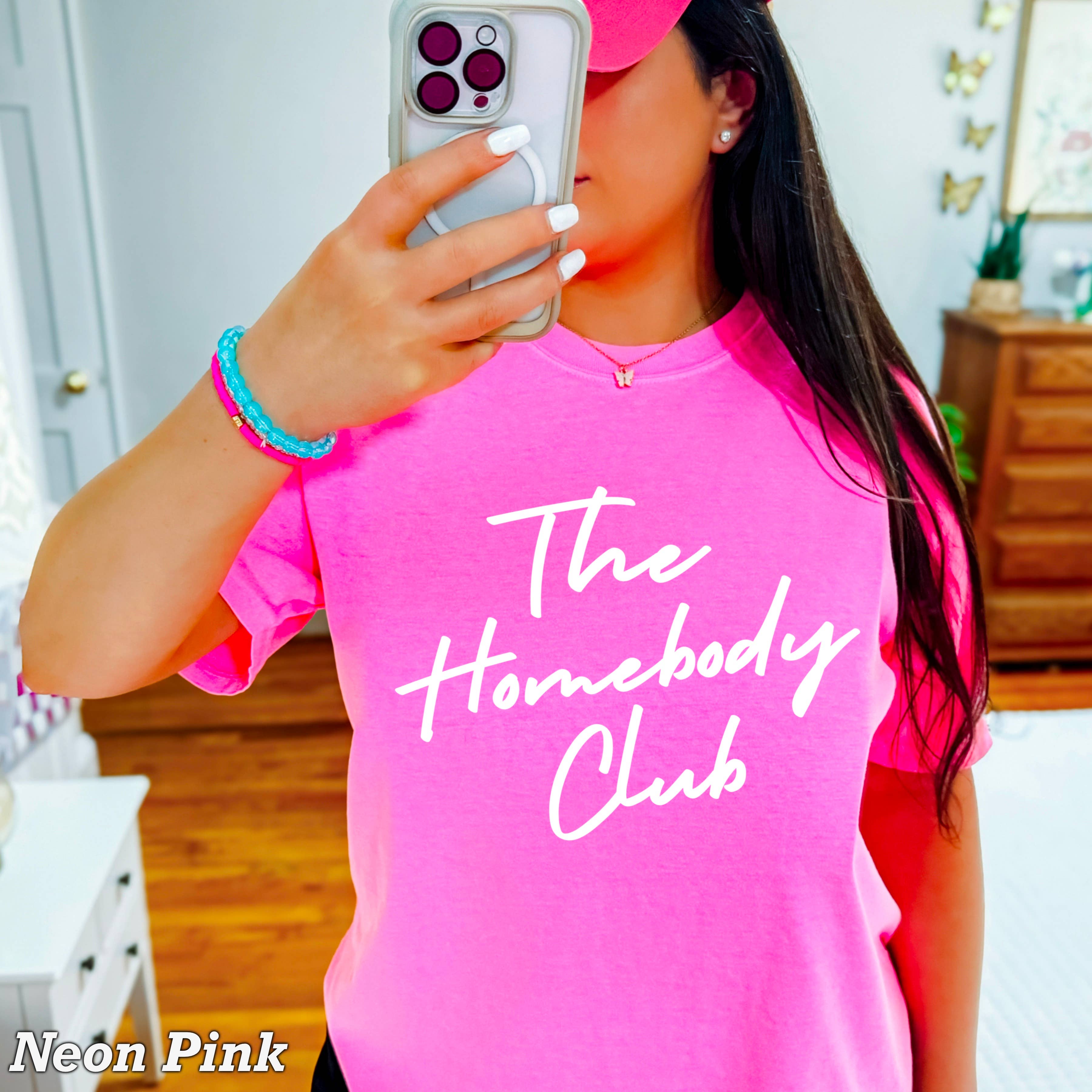 The Homebody Club Graphic Shirt | Comfort Colors