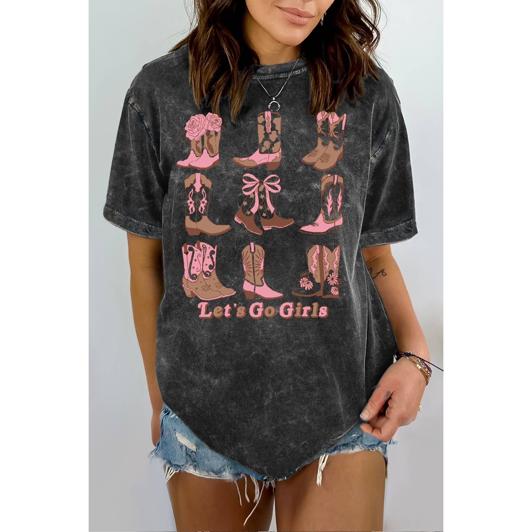 West Cowboy - Mineral Wash T Shirt