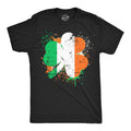 Irish Flag Clover Men's T Shirt