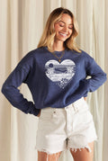 Life Is Better At the Beach Mineral Graphic Sweatshirt