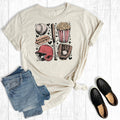 Retro Baseball Game Day Graphic Tee