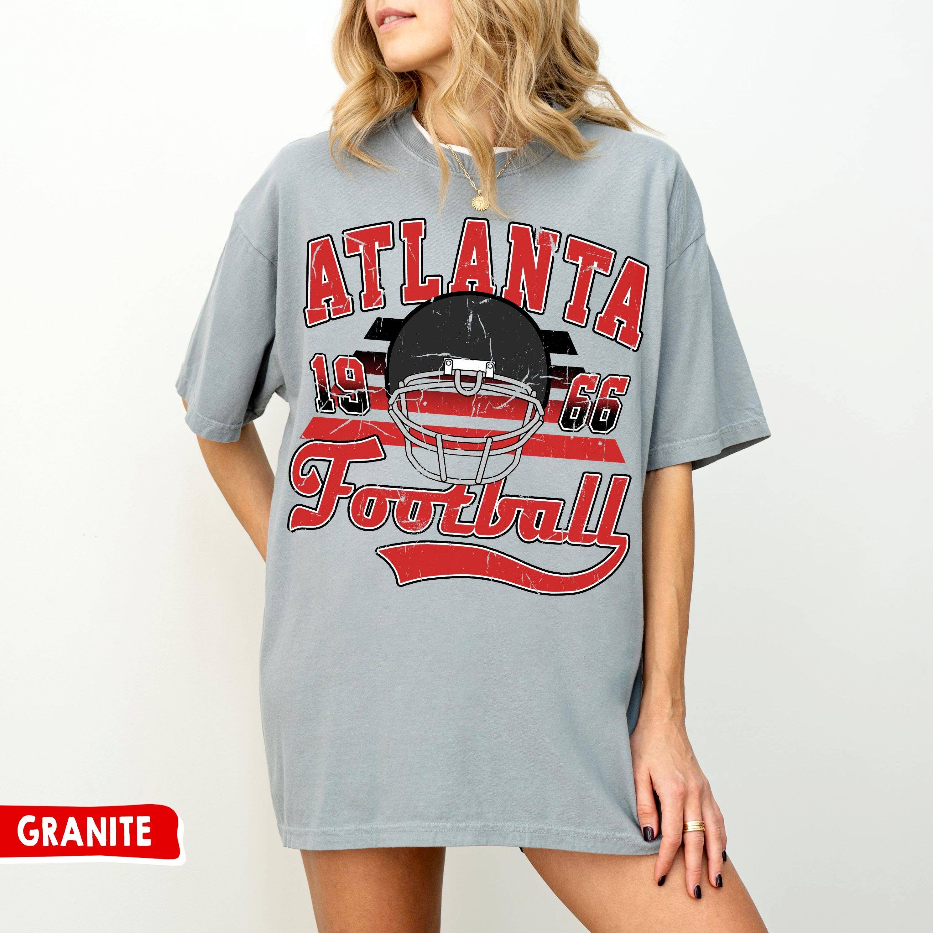 Vintage Atlanta Football Sweatshirt - Falcon Fan Retro Gift
