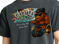 Bigfoot Gangsta Street Rods Tshirt - Custom Location
