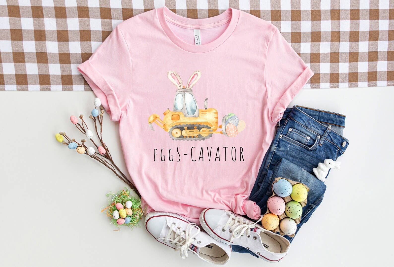 Easter Eggs-Cavator T-Shirt