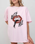 Bite Me, Lips, Vampire, Funny, Sexy, Crude, Vulgar Shirt