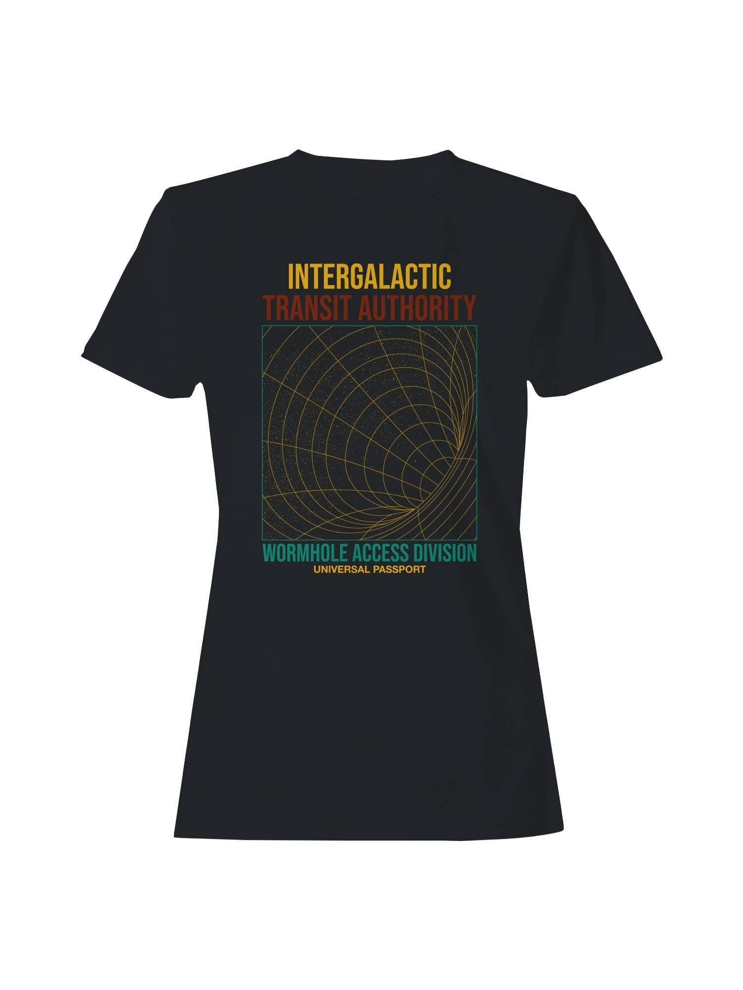 Intergalactic Transit Wormhole Access Women's T-Shirt