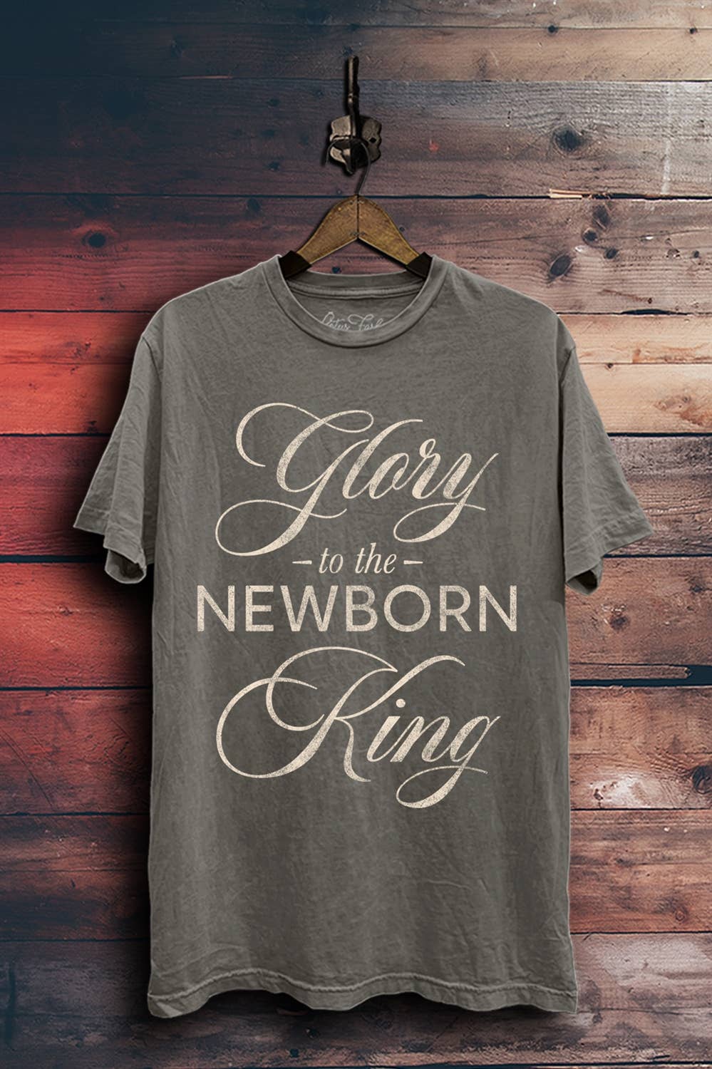 Glory To the Newborn King Graphic Top