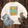 Cheetah Bright Senior Mom 2026 Sweatshirt