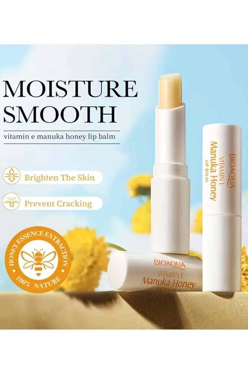 ,...1229 Vitamin E Manuka Honey Lip Balm SI-26031