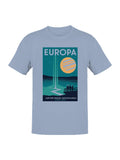 Europa Jupiter Moon Adventures Art Men's T-Shirt